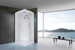 Душевая кабина Royal Bath HP стекло матовое 80x80см RB80HP1-M